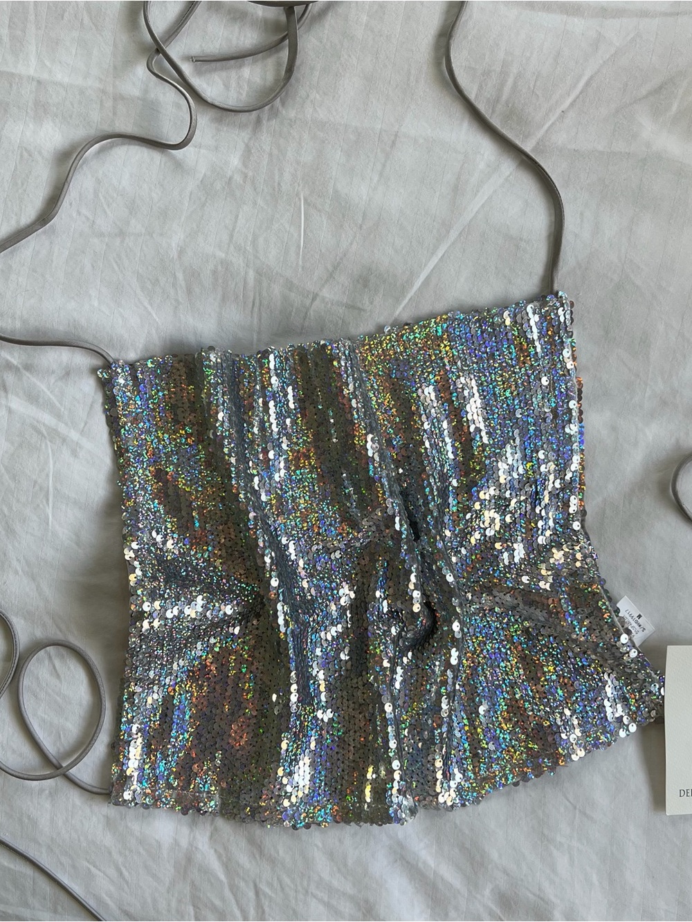 NWT Dolls Kill Hot & Delicious Sequin Top